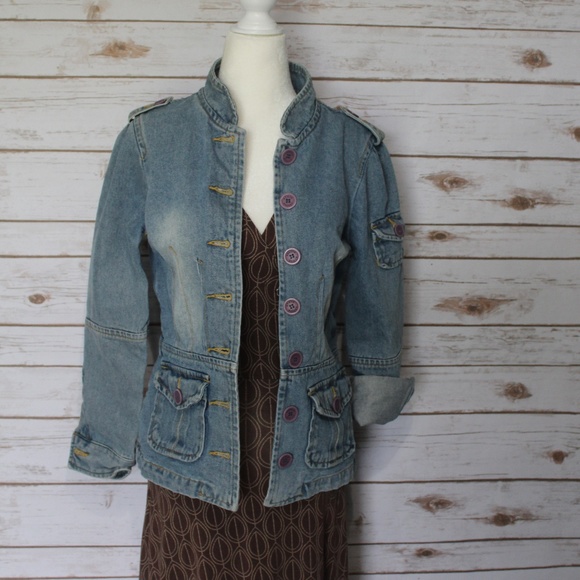 Steve Madden Jean Jacket - Picture 7 of 7